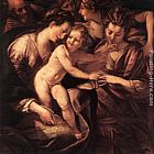 The Mystic Marriage of St Catherine by Giulio Cesare Procaccini